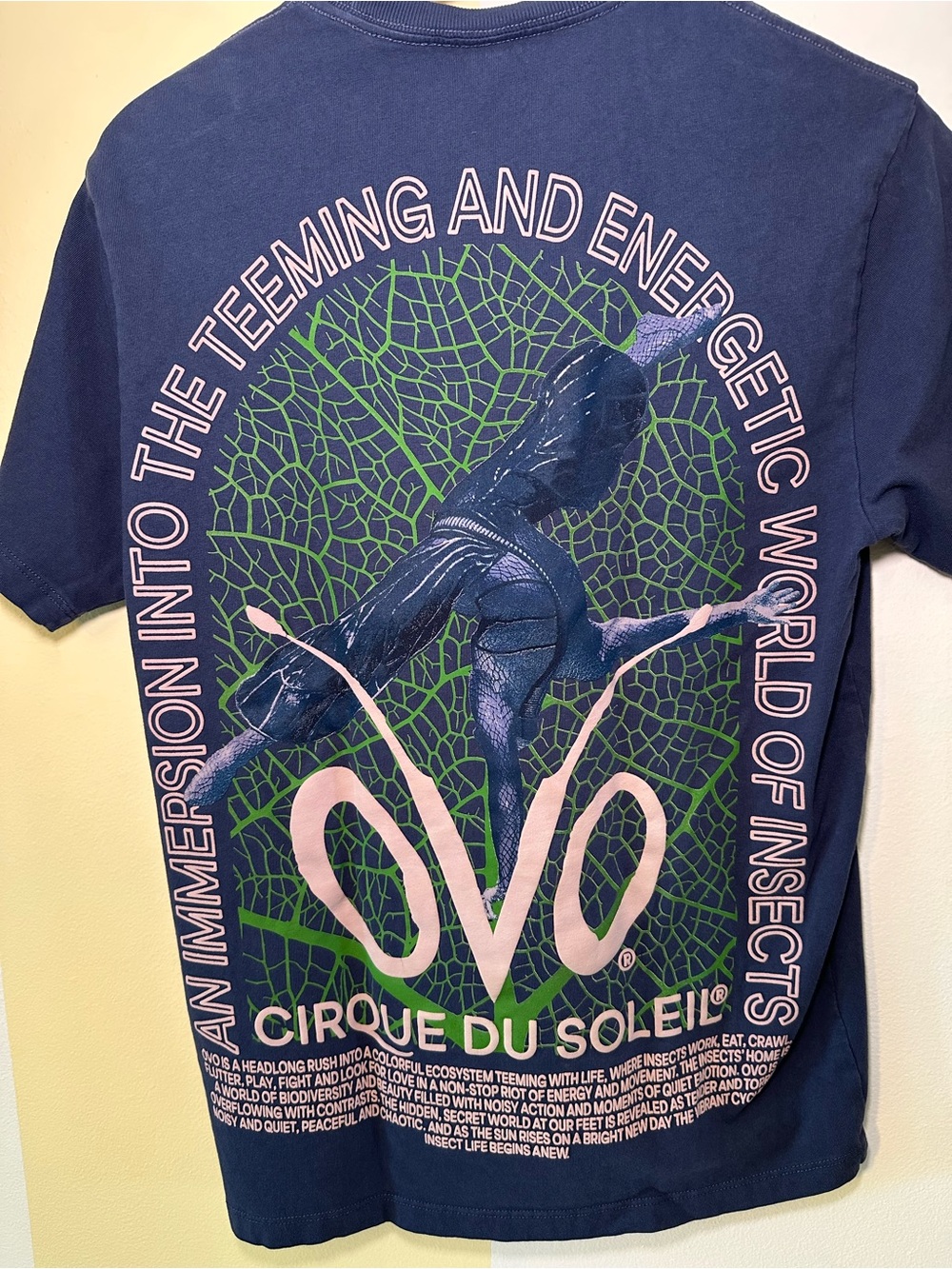 Cirque Du Soleil Blue Graphic Tee - Vio Design